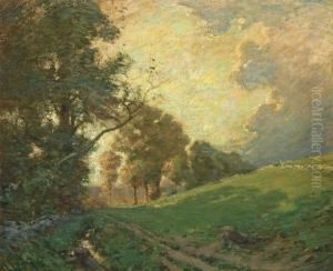 Connecticut Sunset by Frank Alfred Bicknell