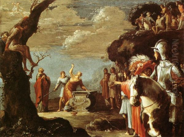 The Sacrifice of Iphigenia - view 1