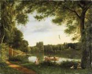 Vue Du Lac D'ermenonville