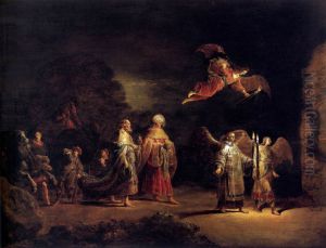Journey of the Three Magi to Bethlehem by Leonaert Bramer