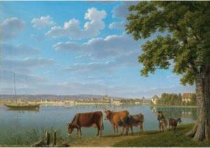 Blick Auf Konstanz (bodensee)