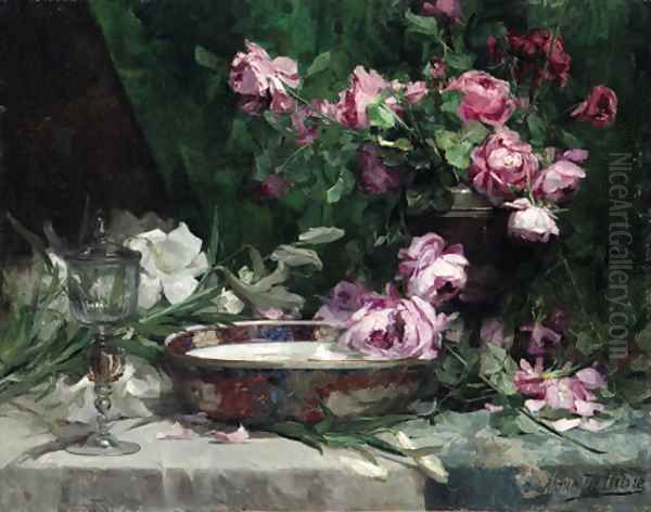 Still Life with Roses and Lillies - view 1