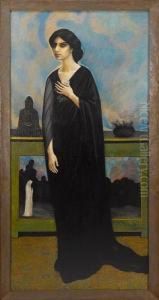 Femme Hindou by Boleslas Biegas