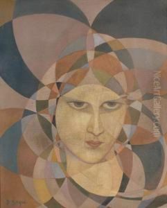 Portrait Spherique. by Boleslas Biegas