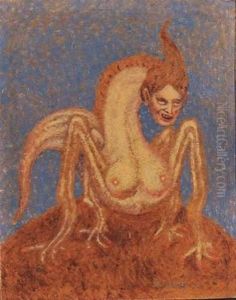 Vampire Sur La Terre by Boleslas Biegas