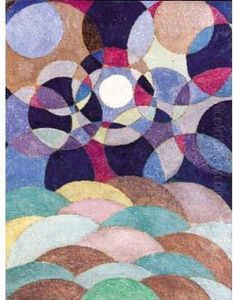 "composition Aux Cercles". by Boleslas Biegas