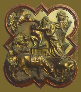 Sacrifice of Isaac by Filippo Brunelleschi