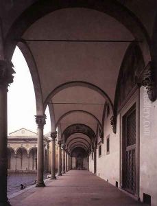 Old Sacristy by Filippo Brunelleschi