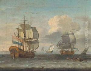 Shipping in a choppy waters by Johannes de Blaauw