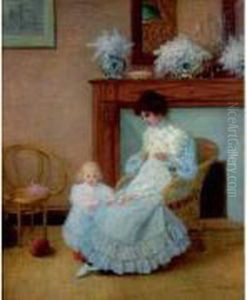 Emma Biessy Avec Claude Enfant by Marie-Gabriel Biessy