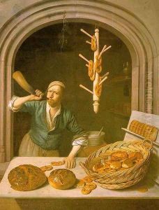 The Baker 1681 by Job Adriaensz. Berckheyde