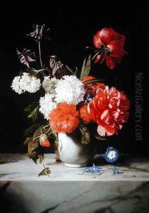 Floral Still Life, 1671 by Dirck de Bray