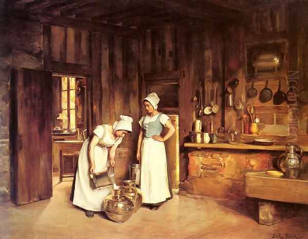 Two Milkmaids - view 1