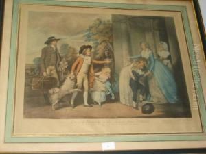 Dulce Domum Of The Return From School by William Redmore Bigg