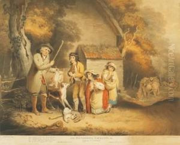 The Plundering Vagrants, Or
Gipsies Detected; The Peasant's Integrity, Or Lost Lamb Restored - view 1