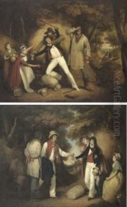 The Sailor Robbed; And The Sailor's Purse Recovered by William Redmore Bigg