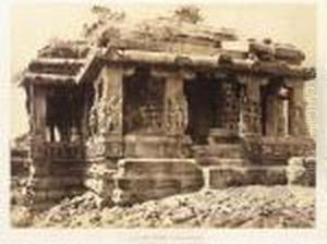 'iwullee. East Front Of The Temple', 1850s, Published 1866