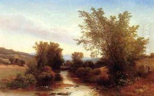 Landscape with Footbridge by Albert (Fitch) Bellows