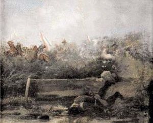 "battaglia Risorgimentale" 1861 by Vespasiano Bignami