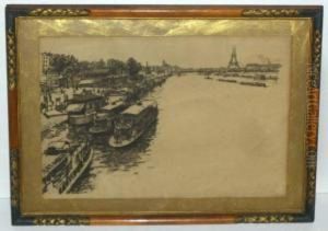 Sans Titre [la Seine A Paris]