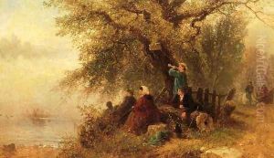 The Ferry Landing by Albert (Fitch) Bellows