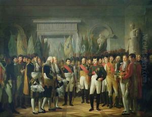 Napoleon I, (2) by Rene Theodore Berthon