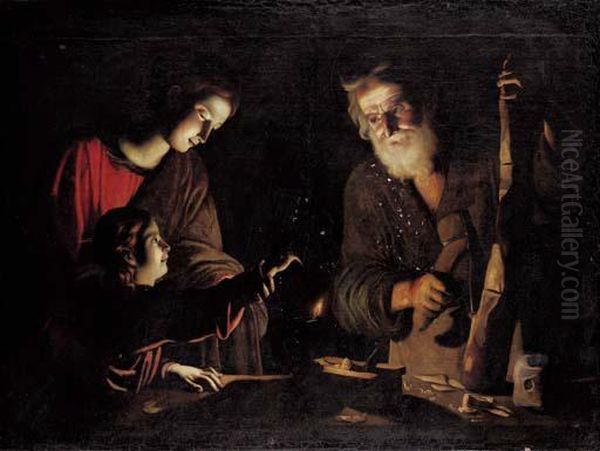 The Virgin And Child With Saint Joseph At The Work Bench - view 1