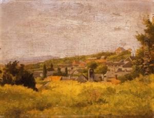 Small Town by Sandor Alexander Bihari