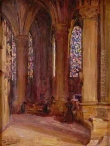 Interior De La Catedral De Valencia