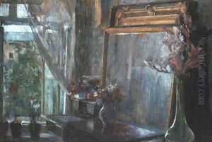 Interior of the Artist's Studio in Cracow by Olga Boznanska