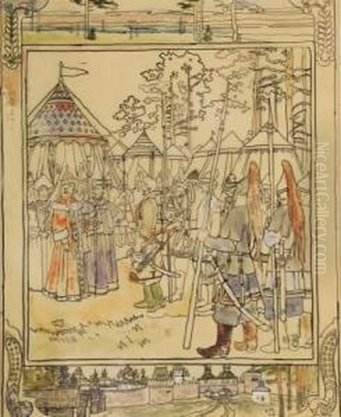Maria Des Mers Recoit Ivan-tsarevitch - view 1