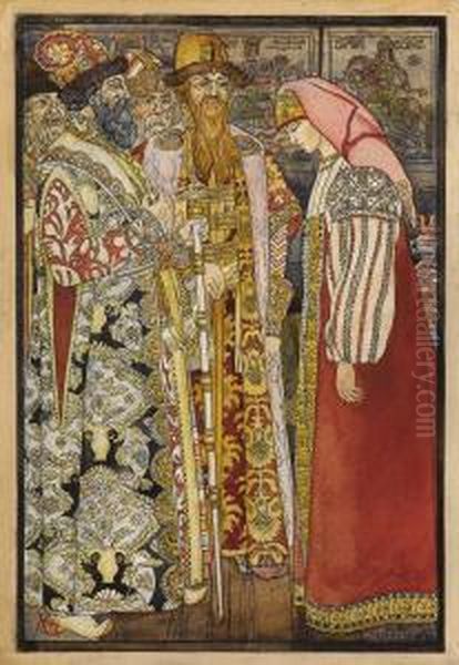 Russian Folklore Illustration - view 1
