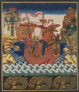 Sts. Boris And Gleb In A Boat