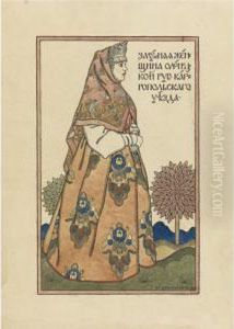 A Married Woman From Olonets Province by Ivan Iakovlevich Bilibine