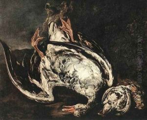 Still-Life with Dead Wild-Duck by Peeter Boel