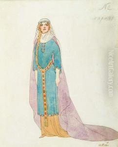 Lady's Costume Design Lady's Costume Design