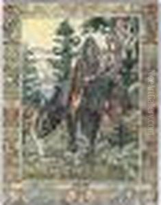 Illustration For Russian Skazka by Ivan Iakovlevich Bilibine