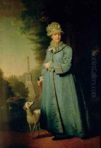 Portrait of Catherine II, 1757 by Vladimir Lukich Borovikovsky