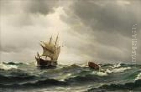 Shipping In A Choppysea - view 1