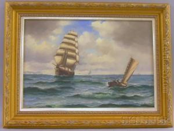 Boats On A Bay - view 1