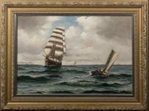 Bille, Danish Tall Ship Off Th