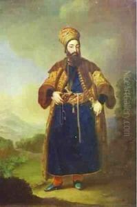 Portrait Of Murtaza Kuli Khan Study 1796