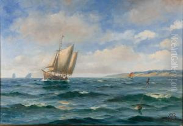 Seascape With Ships - view 1