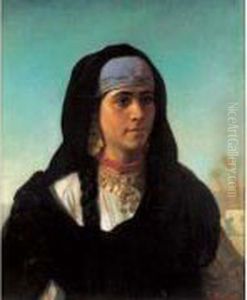 Jeune Berbere by Etienne Billet