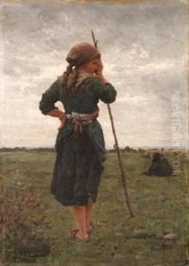 The Shepherdess by Pierre Billet