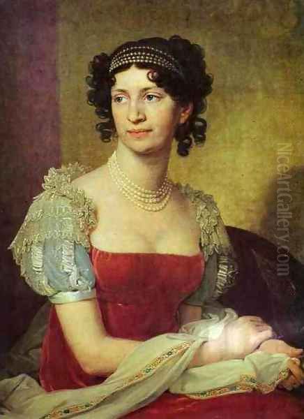 Portrait Of Princess M I Dolgorukaya 1811 - view 1