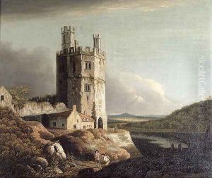Eagle Tower, Caernarvon Castle by Benjamin Barker