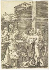 The Beheading Of St. John The Baptist<</b> by Jacob Binck