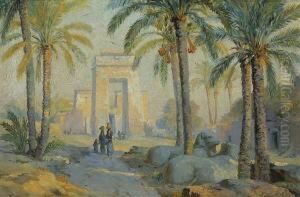 Ruinen Von Karnak. by Tony Binder