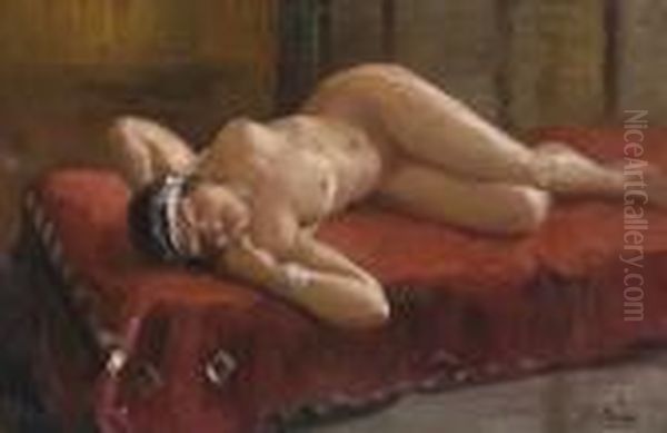 Liegender Weiblicher Akt. - view 1
